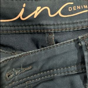 INC teal colored jeans
